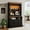 Walnut+Black, variant on Danolapsi Coffee Bar Cabinet,72" Tall Farmhouse Coffee Bar Hutch with Storage,Sideboard Buffet Cabinet with Microwave Stand/Glass Shelf/6 Hooks/3 Drawers for Kitchen Living Dining Room,ship in 2 boxes