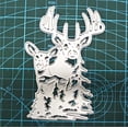 thumbnail image 2 of Animal Metal Die Cuts, Forest Deer Cutting Dies for DIY Scrapbooking Album Decorative Paper Card Embossing Stencils, 2 of 4