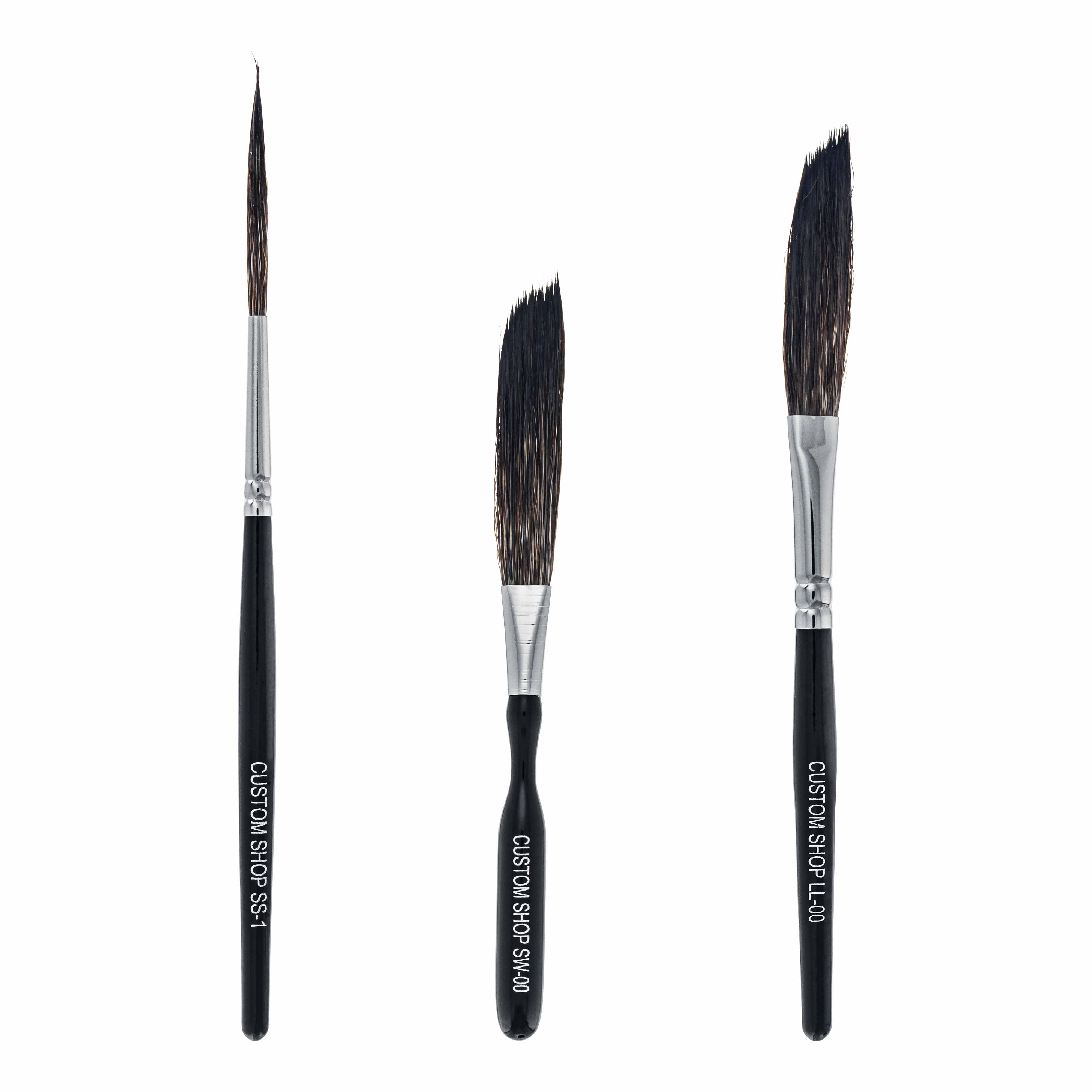 Custom Shop Starter Pinstripe Brush Kit (Sword 00, Scroll 1 & Long