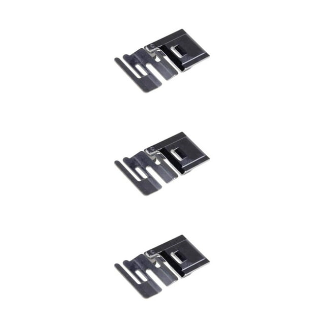 maskred Durable Flat Car Presser Foot Model for Sewing Machines Outdoor Goods and Sofas Type 2 3PCS