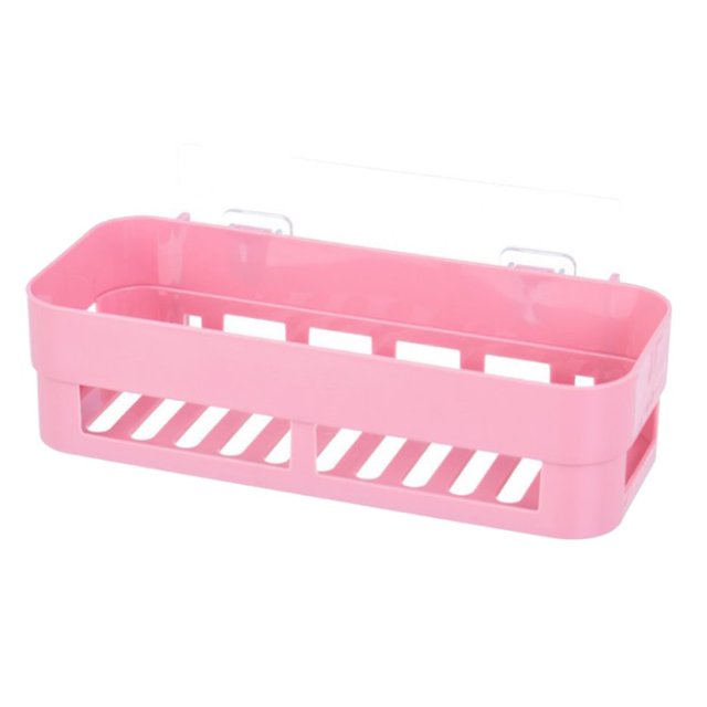 Estante de almacenamiento con ventosa sin perforaciones soporte organizador y cocina Estantes de cocina brillar Electrónica