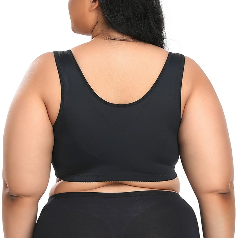 Zip Front Fastening Sports Bras for Women High Impact Running, Hollow Mesh  on The Back, Highly Breathable, for Gym Yoga (Color : Black, Size :  X-Large) : : Clothing, Shoes & Accessories