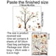 thumbnail image 4 of Pegatina de pared Billuyoard 8 piezas PVC decorativa papel tapiz vidrio ventana decoración fondo TV, 4 of 6