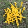 thumbnail image 5 of 30 Piezas de Estaca de Plástico para Carpa, Estacas en Espiral para Carpa, Estacas para Carpa de Jardín, Resistentes y Duraderas, para Accesorios de Camping, Toldos para Acampar, Toldos para Caravanas, 5 of 5