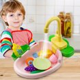 thumbnail image 3 of Juguete de fregadero de cocina HUOGUO con agua corriente para niños con caja de regalo, 3 of 5