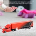 thumbnail image 3 of Juguete de Camión Contenedor, Exquisito Modelo de Camión de Aleacio de Imitacia Con Luces y Sonidos, Modelo de Vehículo de Transporte Realista de Aleación, Coche para Uso Uso Uso, 3 of 7