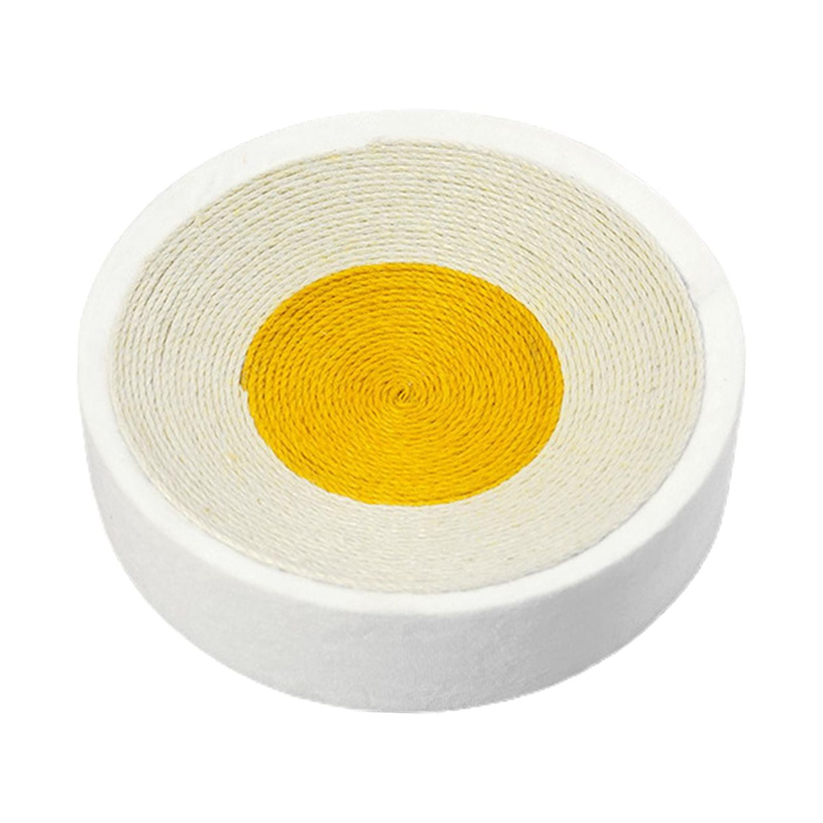 Tooyful Cat Scratch Pad Lounge Cat Beds Rest and Play 40x10.5cm Grind Claws Cardboard Cat Scratcher Bed Cat Scratching Board for Kitten Medium Cats White