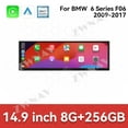 thumbnail image 2 of ZWNAV 14.9" Car Radio Multimedia Head Unit Touch Screen Android 13.0 for BMW 6 Series F06 2009-2017 GPS Navigator Car Stereo Carplay, 2 of 14