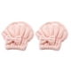 thumbnail image 1 of Paquete de toallas de microfibra para el cabello seco Laklulu, gorro de ducha con lazo, paquete de gorro de ducha en rollo para regalo de mujer, 2 paquetes, 1 of 5