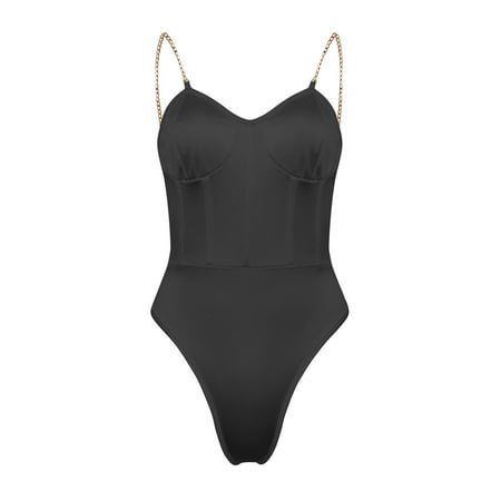 

kpoplk Rompers For Women Sexy Jumpsuits for Women Dressy Rompers Summer Floral Playsuit Sleeveless Overall Boho Loose Suspender Dungarees with Pocket(Black L)