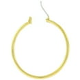 thumbnail image 2 of Precious Stars Goldtone 38mm Round Hoop Earrings, 2 of 3