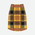 thumbnail image 5 of LNWH Yellow Plaid Scottish Pattern Dog Clothes, Breathable Warm Cotton Pet Clothes XX-Large, 5 of 8