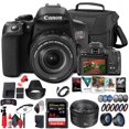 thumbnail image 1 of Canon EOS Rebel T8i DSLR Camera with 18-55mm Lens 3924C002 + EF 50mm Lens + More, 1 of 6