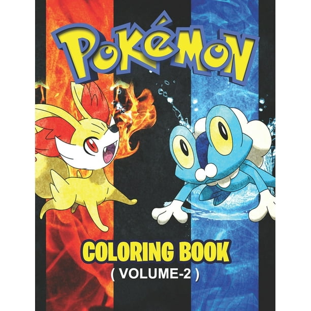 Pokemon Coloring Book ( volume-2 ) : Fun Coloring Pages Featuring Your