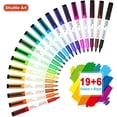 thumbnail image 7 of Dry Erase Markers, Shuttle Art 25 Pack 19 Colors with 6 Black Whiteboard Markers,Fine Tip Dry Erase Markers for Writing on Dry-Erase Boards, Calender, Office, 7 of 7