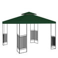 thumbnail image 7 of Canopy Replacement Top Double Tier Only, 10x10 Canopy Tent Top Cover for Outdoor Patio Pavilion Sun Shade, 7 of 7