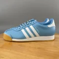 thumbnail image 3 of Adi-das Originals Samoa Mens Sizes 8-12 Blue Pantone Leather Classic Casual Shoes, 3 of 6