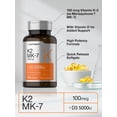 thumbnail image 4 of Suplemento Horbäach de vitamina D3 K2, 5000 UI, 180 cápsulas de gelatina blanda, 4 of 8