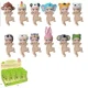 thumbnail image 3 of Figuras de acción de Sonny Angel Hippers Dreaming Animal Back Series Flower, juguetes para niños de Halloween y Navidad para teléfono móvil, 3 of 5