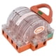 thumbnail image 1 of Interruptor de seguridad para cuchillos AC380V 100A, 4 polos, carcasa transparente de doble tiro, indicadores LED, interruptor de cuchillo de desconexión, 1 of 5