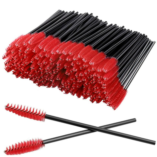 Cepillo de pestañas desechable, grifo de nariz sólido, cepillo de cejas, cepillo en espiral, peine de pestañas, herramientas de belleza