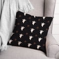 thumbnail image 3 of Creative Products Retro Ghost Pattern 18x18 Spun Poly Pillow, 3 of 3