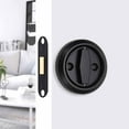 thumbnail image 2 of 2Pcs Hidden Door Handles Stainless Steel 304 Recessed Invisible Handle Cabinet Pulls Fire Proof Door Disk Room Round Ring, 2 of 8