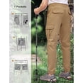thumbnail image 3 of SPECIAL MAGIC Men's Cargo Hiking Pants Lightweight Quick Dry Water Resistant Jogger Pants with Stretch Fabric and Multi Pockets, 3 of 6