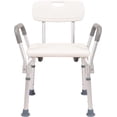 thumbnail image 5 of Silla Banco para Ducha y Tina con Brazos y Respaldo (Soporta hasta 100 Kg de Peso) Magnimed Silla Banco para Ducha y Tina con Brazos y Respaldo, 5 of 5