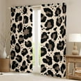 thumbnail image 2 of Erosebridal Brown Leopard Print Blackout Curtains Cheetah Print Curtains & Drapes, Wild Animal Curtains Safari Black Out Curtains, Modern Abstract Art Window Drapes, 2 of 6