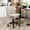 Gray, variant on Adjustable Height & Smooth - Rolling Casters / Height - Adjustable Mobile Office Chair