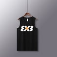 thumbnail image 3 of Camisetas de baloncesto para hombres, camisetas de baloncesto para jóvenes, uniformes de baloncesto en blanco, camisetas personalizadas para gimnasio, correr, entrenamiento, camisetas sueltas, trajes,, 3 of 5