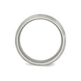 thumbnail image 5 of Mens Chisel Stainless Steel 8mm Brushed and Polished Wedding Band Ring for Men, 5 of 7