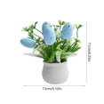 thumbnail image 3 of Mlkoz Easter Spotted Egg Simulation s Easter Egg Mini Potted s, Home Decor, 3 of 7