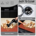 thumbnail image 5 of COEQINE Universal Car Trunk Mat All Weather Cargo Liner Floor Mat with Non-Slip Backing Scratch-proof Pet Cargo Mat Suitable for Most Car Models, Corgi Cat Paw Red, 5 of 7