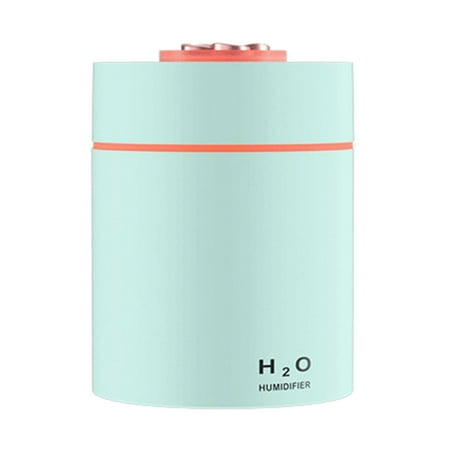 

tabletop mini humidifier Humidifier Desktop Tabletop Wireless USB Portable Humidifier LED Night Light Auto Shut-Off Quiet Face Steamer Facial Steam Green