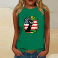 thumbnail image 2 of Women Casual Plus Size Tank Tee Graphics ShirtT-Shirt Round Neck Sleeveless Loose T Shirts, 2 of 4