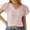 Pink, variant on Cilsoka Linen Shirts for Women Loose Fit Tops for Women Trendy Sexy Basic Tees for Women Cropped Blouses for Women 2025 Elegant Classy My Orders Placed