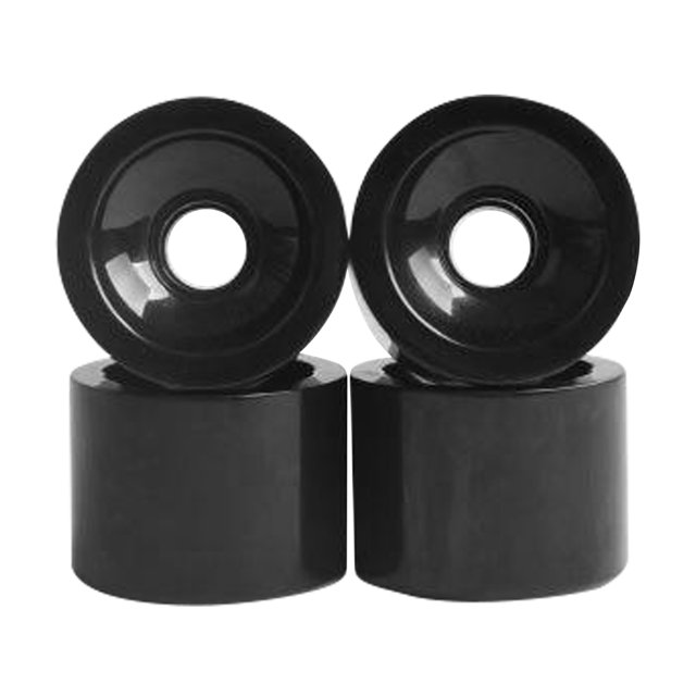 4 Pcs Roues de Planche à Roulettes 70 x 51 mm Ensemble de Roues de Longboard 78A Roue Coussin en PU pour Remplacement de Roue de Planche Longue