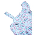 thumbnail image 3 of Vestido Beebay de un hombro con volante y estampado náutico, 7 años, 3 of 5