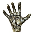 thumbnail image 1 of harper Hand Sculpture Basketball Holder Accessory Display Wall Mounted Storage Rack Gold, 1 of 10