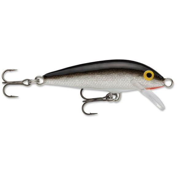 Rapala Poisson Nageur Original Floating 2", Argent Profile vairon naturel