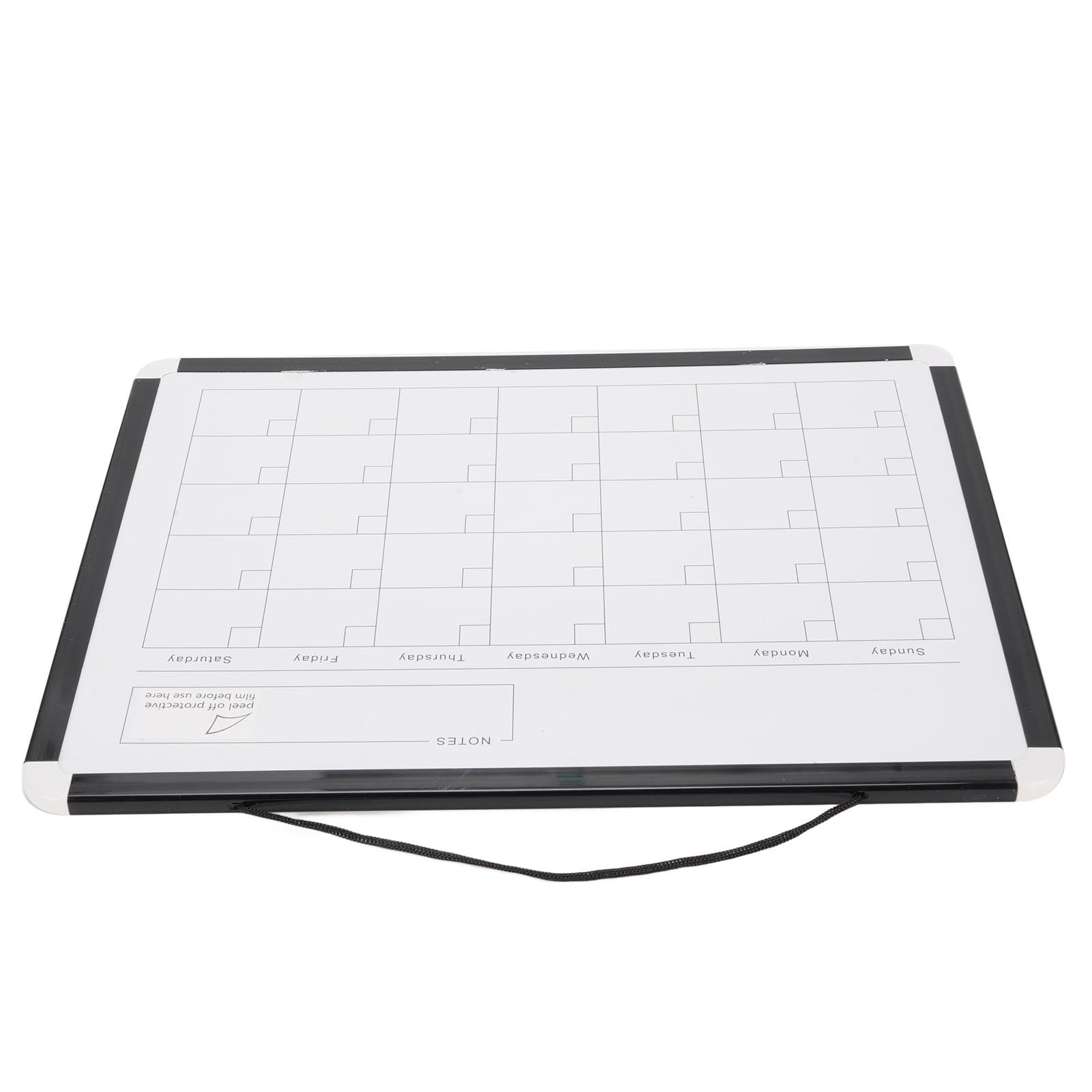 Magnetic Calendar White Board, Practical Monthly Calendar Dry Erase Whiteboard Easy To Erase Lightweight  for Home