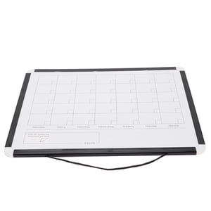 Calendrier magnétique White Board, pratique calendrier mensuel blanc efface facile à effacer léger pour la maison