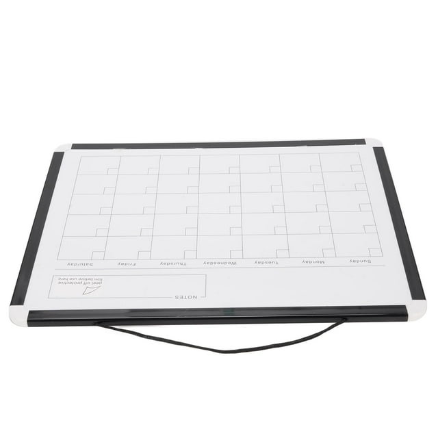 Calendrier Mensuel Effaçable à Sec, Tableau Blanc Magnétique Léger et Facile à Effacer pour la Maison