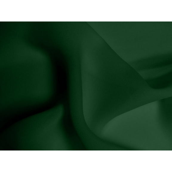 DECORATIVE SILK INC. Hi Multi Polyester Chiffon Fabric 60" wide By The Yard ( HUNTER )