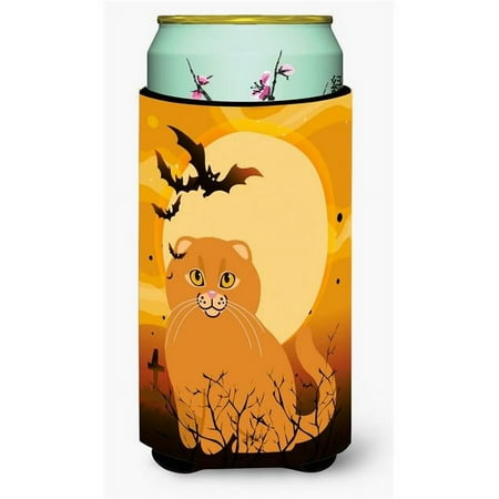 

Halloween Scottish Fold Cat Tall Boy Beverage Insulator Hugger