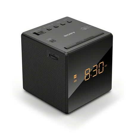 Sony Non-CD Clock Radio, Black