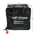 thumbnail image 5 of Camping 40L Portable Solar Heating Shower Bag Removable Hose&On-Off Shower Head, 5 of 7
