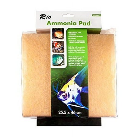 Rio Ammonia Pad - Universal Filter Pad - Ammonia Pad - 18"L x 10"W - (25.5 cm x 46 cm)
